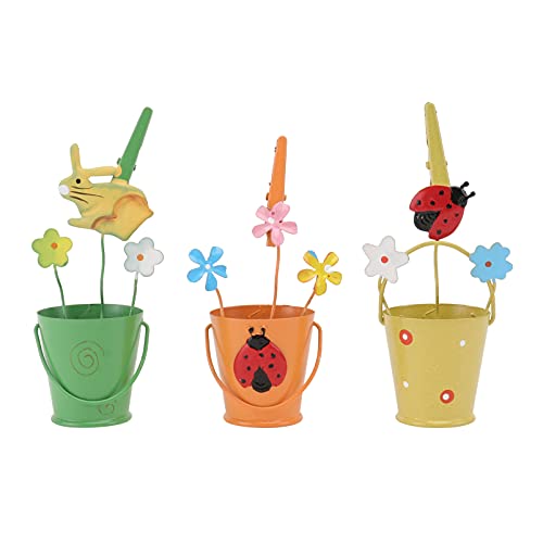 Artibetter 3pcs Name Card Clip Stand Photo Memo Cards Picks Holder Picture Note Clamps Flower Bucket Pencil Cup Ladybug Flower Rabbit Card Clips for Office Artibetter 3pcs Name Card Clip Stand Photo Memo Cards Picks Holder Picture Note Clamps Flower Bucket Pencil Cup Ladybug Flower Rabbit Card Clips for Office