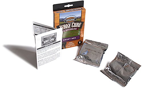 Eastman Outdoors Jerky Cure & Seasoning - Sweet BBQ (Seasoning and Cure Makes 5 Pounds)