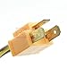 PartsSquare Ceramic H4 9003 HB2 Head Light Relay Wiring Harness 2 Headlamp Light Bulb Plug