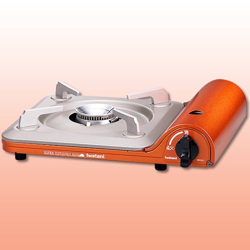 Iwatani cassette stove CB-SS-1 Copper orange cassette Fu Super