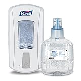 PURELL SMART Dispenser with PURELL Green Certified Gel Hand Sanitizer - Dash Replenishment Enabled DRS (White Starter Kit)