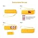 POVAD Dog Barking Stop 3 in 1 Anti Ultrasonic Dog Repeller Bark Handheld Dog Trainer Device Safe Pet Training Devices (Yellow)