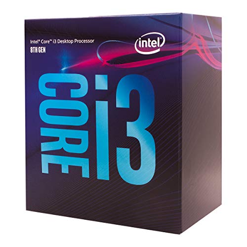 Intel Core i3-8100 Desktop Processor 4 Cores up to 3.6 GHz Turbo Unlocked LGA1151 300 Series 95W