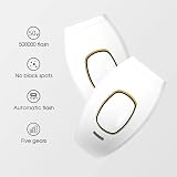 Ubcwin IPL Hair Removal Device, 500,000 Flashes, 5 Energy Levels, White view 6