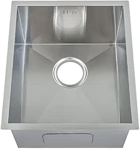 Hecho a mano cuadrada de cocina fregadero para la parte. Acero