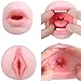 ZEMALIA Realistic Oral Blow Job Deep Throat Teeth and Tongue Male Masturbators Vagina Pocket Pussy Stroker Realistic Textured Male Masturbation Adult Sex Toys Discreetly Packed