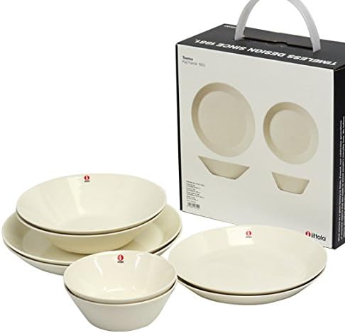 Amazon Co Jp イッタラ Iittala Teema ティーマ スターターセット 8点セットwhite プレート21 26cmx2 ボウル15 21cmx2 並行輸入品 ホーム キッチン