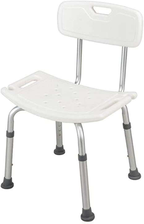 shower chair with a back