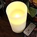 FLAMELESS PILLAR CANDLE WITH REMOTE Control by LED Lytes, Single Tall Battery Candle, 4x 8