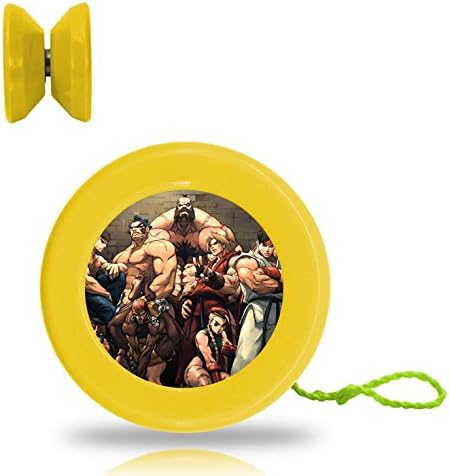 Street-Fighter Yoyo for Pro Tricks Spin Toys squirrelzaber Professional Ball with Removable