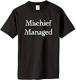 Mischief Managed on Adult & Youth Cotton T-Shirt (in 26 colors)
