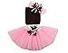 Wholesale Princess Tutu Gift Set Pink and Brown Giraffe