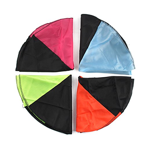 Zubita 4 Pieces Parachute Toys, Tangle Free Parachute Men Throwing Hand Soldiers Toss It Up and Watching Landing Soldiers Parachute Outdoor Parachute for Kids - Thumbnail 4