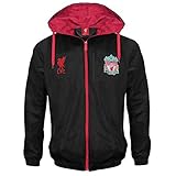 Liverpool Football Club Official Soccer Gift Mens Shower Jacket Windbreaker