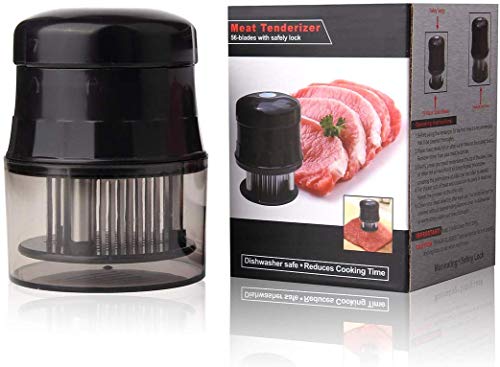 Needle Meat Tenderizer, Premium Professional Meat Tenderizer Tool, Perfect 56 Stainless Steel Ultra Blades for Tenderizing Beef, Chicken Steaks, Pork and Lamb Premium Cooking Tools Accessories-1pcs