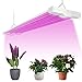 ANTLUX 4ft LED Grow Plant Lights 80W (600W Equivalent) Full Spectrum Integrated Growing Lamp Fixture for Greenhouse Hydroponic Indoor Seedling Veg and Flower, Plug in with on/Off Switch, 4 Pack