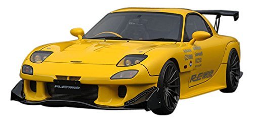Ignition model 1/18 Mazda RX-7 (FD3S) RE Amemiya yellow finished product