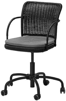 Ikea Nolmyra Facile Chaise Placage De Bouleau Gris