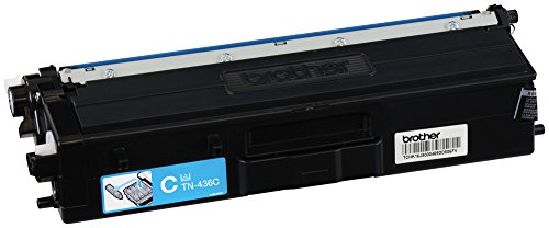 Brother Printer TN436C Super High Yield Toner- Retail Packaging , Cyan