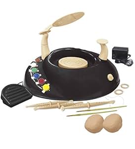 Amazon.com: Beginners Pottery Wheel Kit for Kids with Clay ...