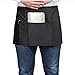 SONGXIN Server Aprons with 3 Deep Pockets - Waist Apron Waiter Waitress Apron