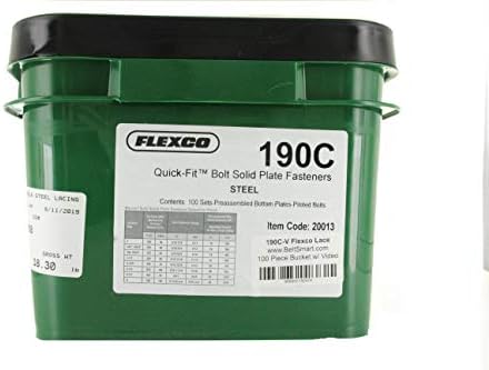 Genuine Flexco 190C Pail of 100 Sets 