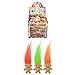 6 x Childrens Kids Retro Lucky Trolls Toy Pencil Topper Party Loot Bag Fillers by The Home Fusion Company