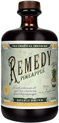 Remedy Rum Pineapple | Mit lieblicher Essenz der Ananas verfeinert | 40% Vol. | 1 x 0,7l