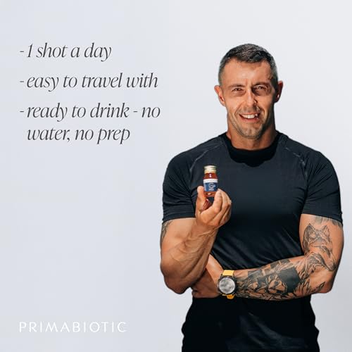 Collagen Liquid – Primabiotic Collagen Sport 10000 mg with Orthosilicic Acid | 90 Shots of 30 ml (2700 ml) | High-Protein Drink Supplement | 45 kcal per Serving | for Active People & Athletes