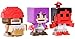 Mattel Minecraft Biome Settlers Series Mini Figure Mooshroom 3-Pack