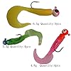 Shaddock-Fishing-New-Stylish-Top-Selling-17pcslot-Fishing-Lures-Kits-Jig-Head-Hooks-Soft-Bait-Suit-Worm-Tail-Shape-Set-33g48g65g