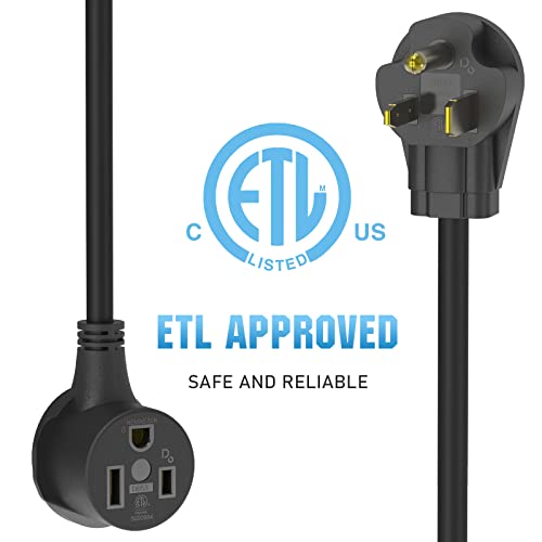 YESWELDER 20ft 15Amp 12AWG Welder Extension Cord,250 Volt Welding Cord