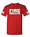 FIRE RESCUE - ems emt emergency service - Mens Cotton T-Shirt