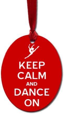 Oval Dance Ornament