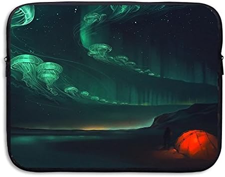 Business Briefcase Sleeve Artwork Color Surreal Jellyfish Laptop Sleeve Case Cover Handbag For Macbook Pro/Macbook Air/Asus/Dell/Lenovo/Hp/Samsung/Sony/Women & Men