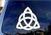 Triquetra Pagan Wiccan Car Truck Vinyl Decal 4" Diameter