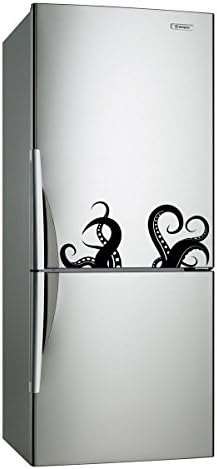 (20" X 8") Vinyl Wall Decal Amazing Octopus Tentacle / Sea Creature Bathroom Art Decor Sticker / Bath DIY Mural + Free Random Decal Gift