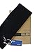 Men Cashmere Scarf Winter Knit Scarves by FULLRON - Warm & Long Black Scarf