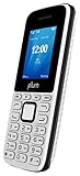 Plum Unlocked Cell Phone GSM Worldwide Dual Sim Camera FM Radio Bluetooth MP3 Play SD Card Slot Feature, 1.8