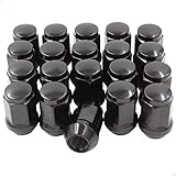 Wheel Accessories Parts 14x1.5 Lug Nuts Black Set