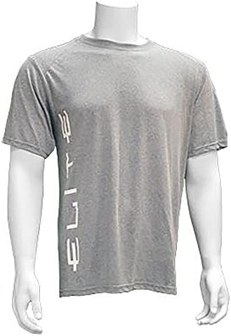 Elite Men's Performance Heather Grey Tee (XX-Large)