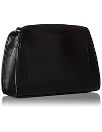 calvin klein Clementine mercurio piel y Celestial Stud Crossbody embellecido