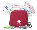 First Aid Kit by Pure Life Health - 106 Piece Emergency Kit - Perfect First Aid Kit for Car, Home, Camping & Outdoors - Free eBook!