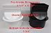 Universal Downspout to Drain Pipe Tile Adapter (Black, 2x3x4)