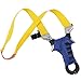 TOPARCHERY Flat Band Slingshot Hunting Detachable Catapult, Upgrade Vision with Rubber Bands, Aiming Points (Blue)