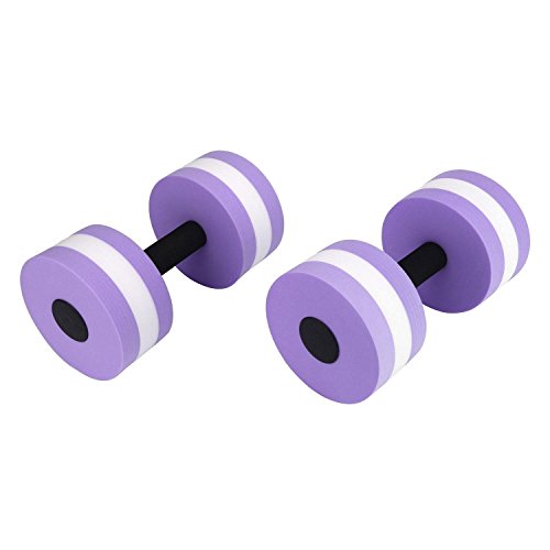 Pawaca Sports Aquatic Exercise Dumbbells-Set of 2-For Water Aerobics,Set of Aquatic Hand Bars for Pool Fitness,Dumbbell Weight Workouts,Pool Exercise Equipment,Resistance For Water Aerobics Fitness. - Thumbnail 2