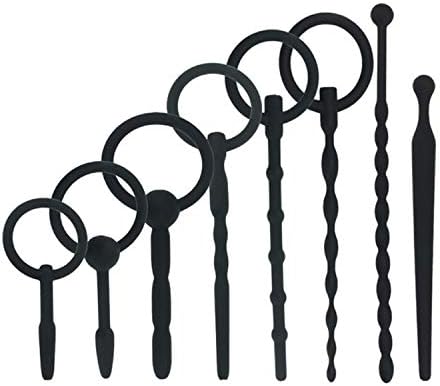 Male Stainless Steel Hollow Urêthral Dilátors Sounding Pěnì-s Plug with Gláns Rings Sounds Cathêters Toys
