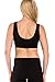 Fishers Finery Women's Ecofabric Low Impact Wireless Sleep Yoga Bra (Black, S)