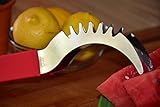 Watermelon Slicer Corer & Server – Stainless Steel Home Kitchen Tools with Easy Grip Handle – From Thrive Home Products - Fruit Huller for Edible Arrangements – Make Fruit Baskets, Salad or Snacks