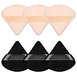 Pimoys 6 Pieces Powder Puff Face Triangle Makeup